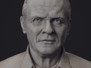 Anthony Hopkins 3D Print Model