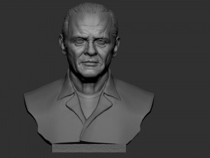 Anthony Hopkins Modelo de impresión 3D