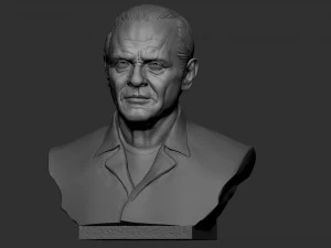 Anthony Hopkins 3D Print Model