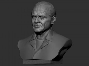 Anthony Hopkins Modelo de impresión 3D