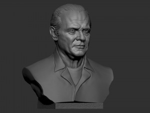 Anthony Hopkins Modelo de impresión 3D