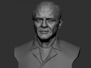 Anthony Hopkins Modelo de impresión 3D