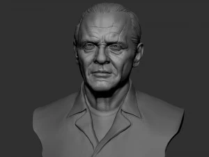 Anthony Hopkins 3D Print Model