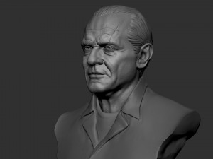 Anthony Hopkins Modelo de impresión 3D