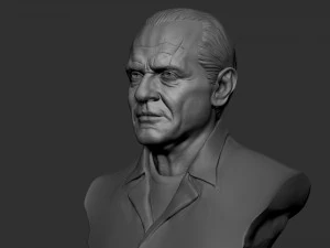 Anthony Hopkins 3D Print Model