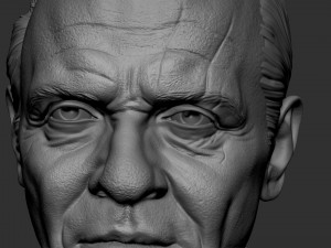 Anthony Hopkins Modelo de impresión 3D