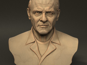 Anthony Hopkins Modelo de impresión 3D