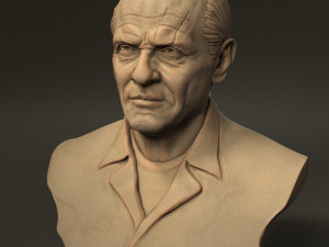 Anthony Hopkins Modelo de impresión 3D