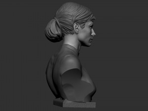 Audrey Hepburn 3D-printmodel