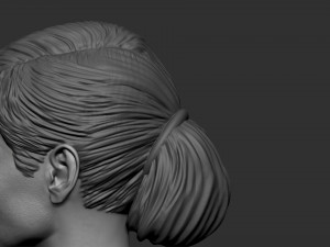 Audrey Hepburn 3D-printmodel