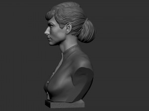 Audrey Hepburn 3D-printmodel
