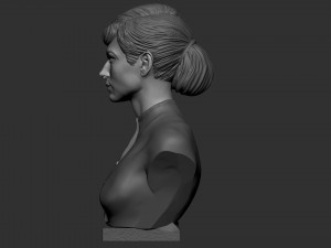 Audrey Hepburn 3D-printmodel