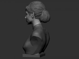 Audrey Hepburn 3D-printmodel