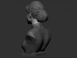 Audrey Hepburn 3D-printmodel