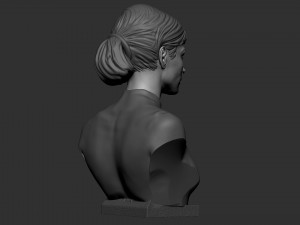 Audrey Hepburn 3D-printmodel