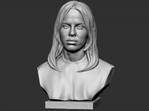 Billie Eilish 3D Print Model
