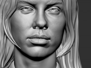 Billie Eilish 3D Print Model