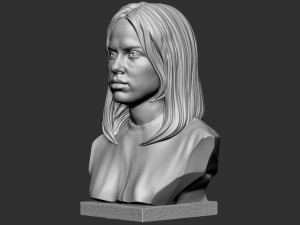 Billie Eilish 3D Print Model