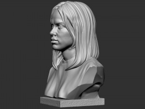 Billie Eilish 3D Print Model