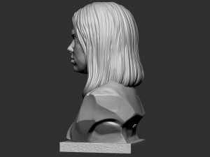 Billie Eilish 3D Print Model