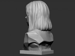 Billie Eilish 3D Print Model