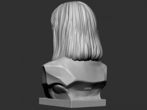 Billie Eilish 3D Print Model