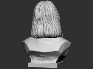 Billie Eilish 3D Print Model