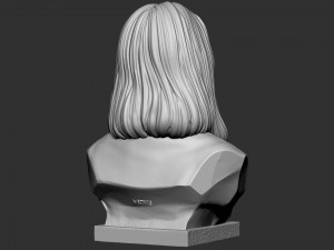 Billie Eilish 3D Print Model
