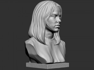 Billie Eilish 3D Print Model