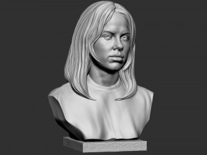 Billie Eilish 3D Print Model