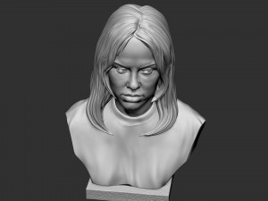 Billie Eilish 3D Print Model