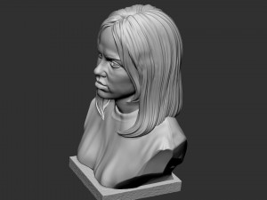 Billie Eilish 3D Print Model