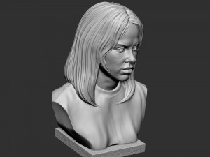 Billie Eilish 3D Print Model