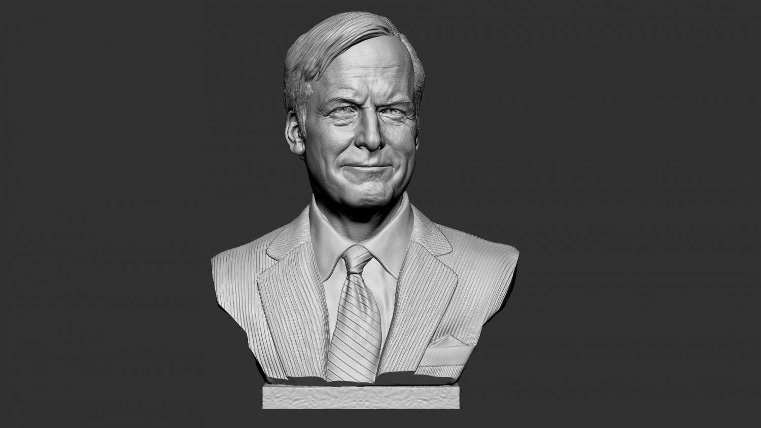 Bob Odenkirk 3D Print Model .c4d .max .obj .3ds .fbx .stl .blend 