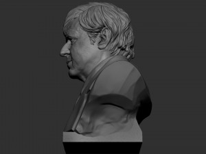 Boris Johnson 3D-printmodel