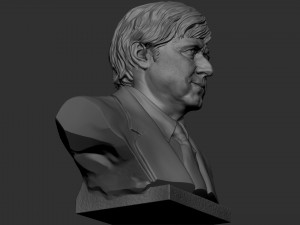 Boris Johnson 3D-printmodel