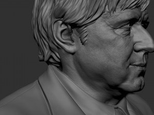 Boris Johnson 3D-printmodel
