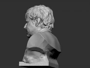 Boris Johnson 3D-printmodel