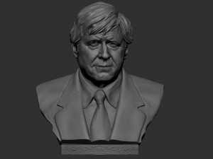 Boris Johnson 3D-printmodel