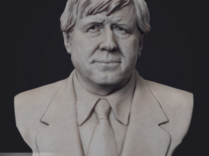 Boris Johnson 3D-printmodel