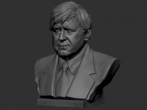 Boris Johnson 3D-printmodel