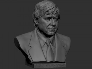 Boris Johnson 3D-printmodel