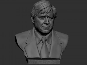 Boris Johnson 3D-printmodel