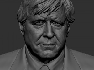 Boris Johnson 3D-printmodel