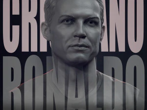 Christiano Ronaldo 3D printmodel
