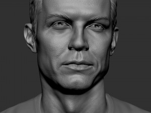 Cristiano Ronaldo 3D 打印模型