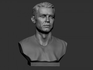 Cristiano Ronaldo 3D 打印模型