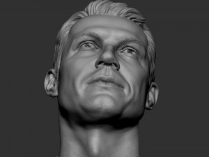 Cristiano Ronaldo 3D 打印模型