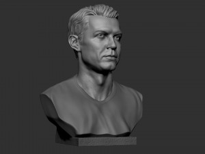 Cristiano Ronaldo 3D 打印模型
