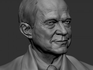 Dwight Eisenhower 3D Print Model